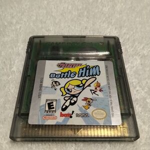 Powerpuff Girls Battle Him For Nintendo Game Boy Color